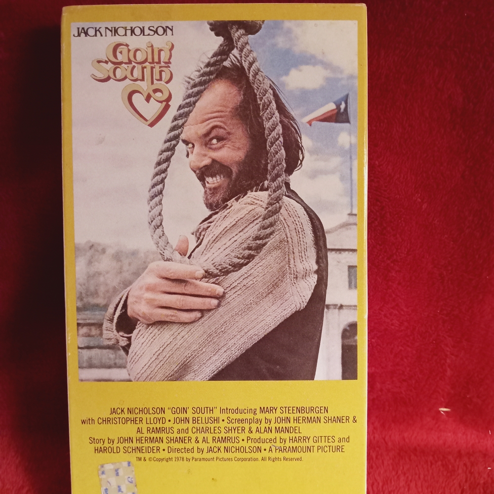 Goin' South VHS Movie Cover